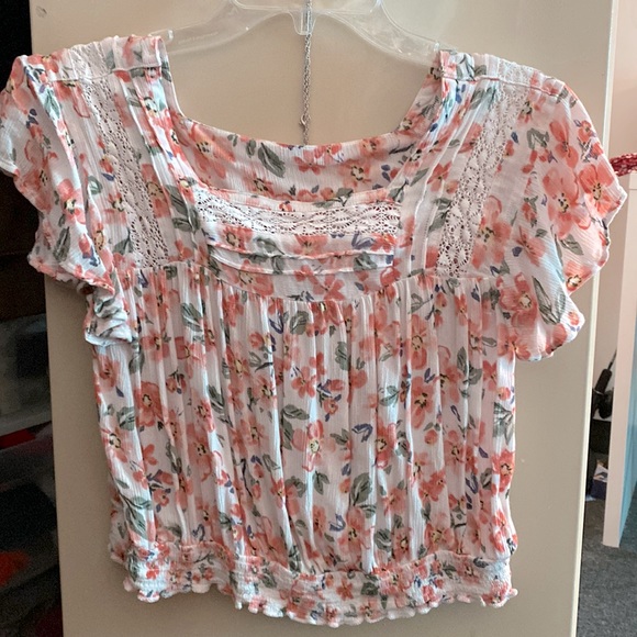 Justice Other - Justice Floral Shirt 14/16